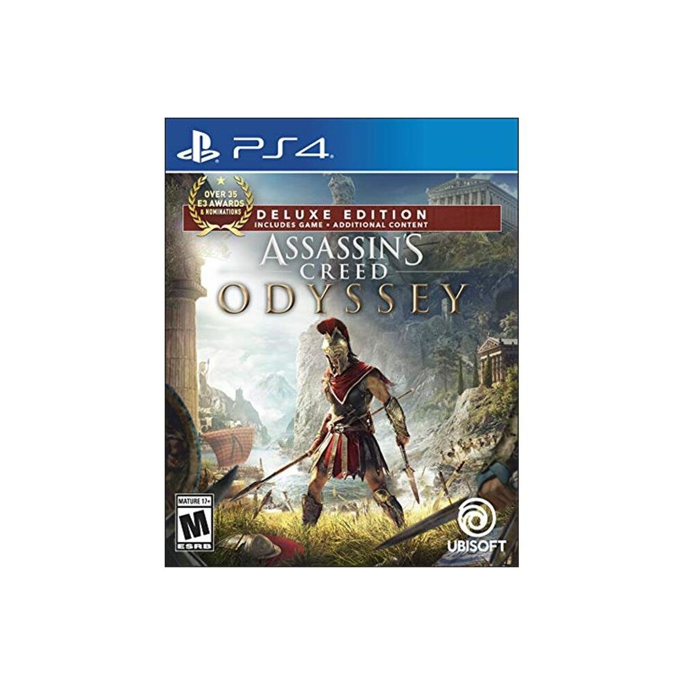 Ubisoft Ubp50462175 Assassins Creed Odyssey Deluxe Edition Xbox One Video Game 887256036133