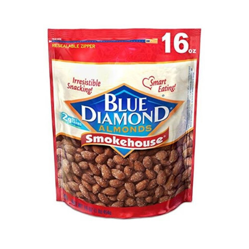 Blue Diamond, Amandes, Smokehouse, 16 oz (454 g)