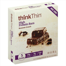 THINK THIN BAR BRWNIE CRNCH GF 5PC-10.5 OZ -Pack of 6