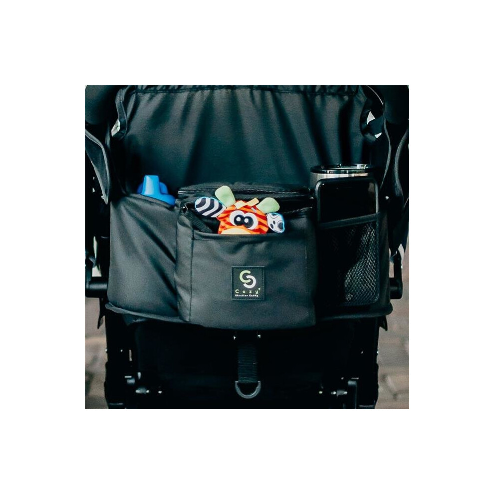 2400Sc Stroller Caddy Organizer, & Insulated Black Cozy Cover