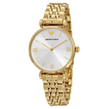 Emporio Armani Ladies Watch  Gold Tone Stainless Steel AR1877