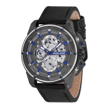 Montre - Police - R1451277002 - Quartz - Analogique - Cuir gris
