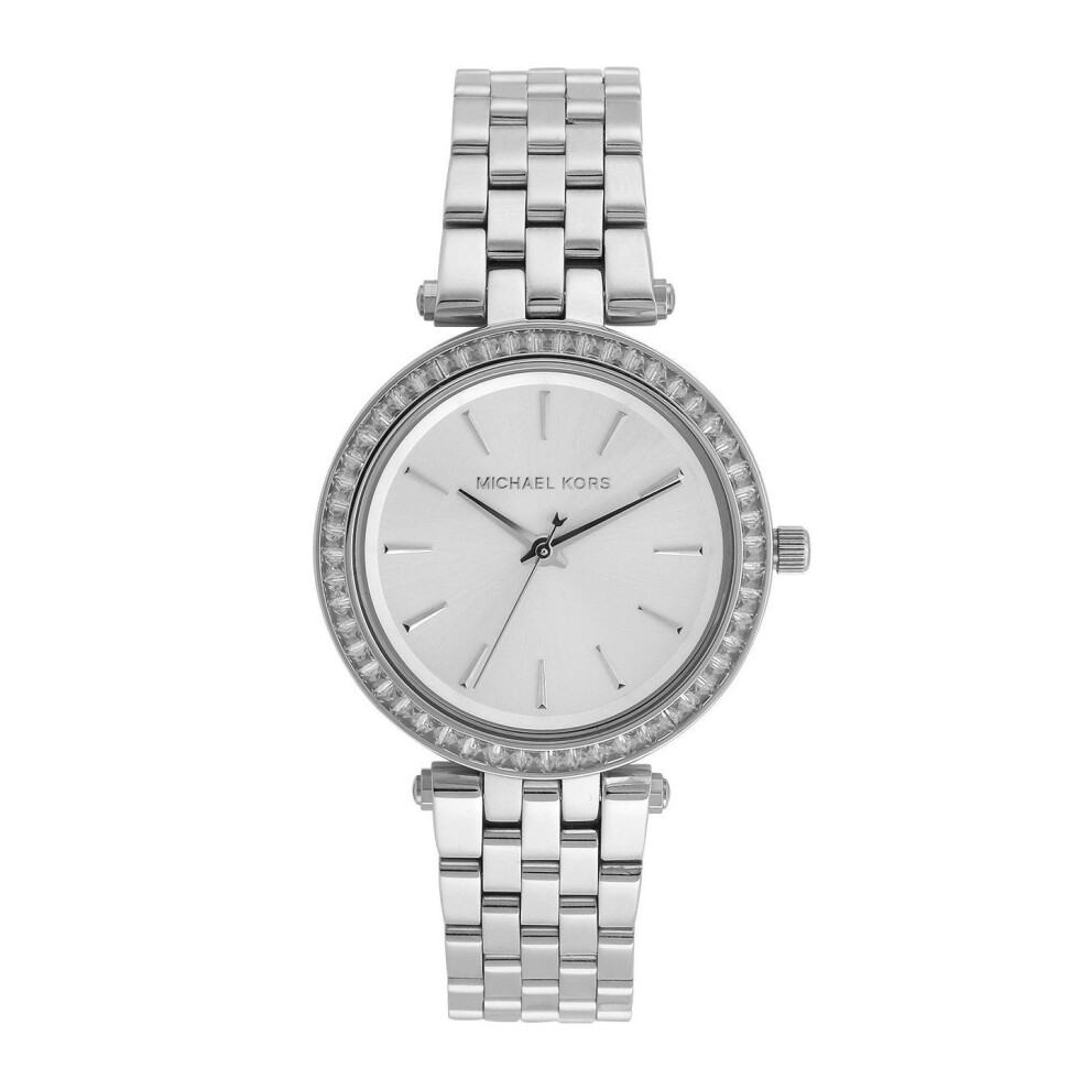 Michael Kors Ladies Mini Darci WatchStainless Steel Case and Bracelet Silver Dial MK3364