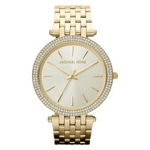 Michael Kors Darci Ladies Watch  Gold Bracelet Champagne Dial MK3191