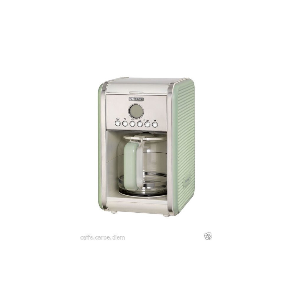 Ariete 1342/04 Retro Style Filter Coffee Machine,  Green
