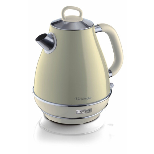 Ariete Ariete 2869/03 Retro Style Cordless Jug Kettle, Cream