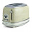 Ariete Ariete 0155/13 Retro Style 2 Slice Toaster, Stainless Steel, Cream 1