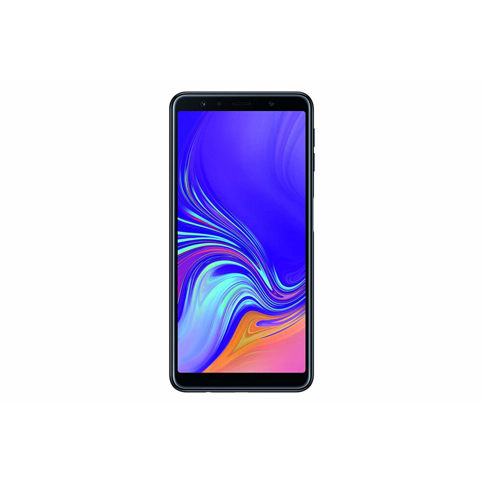 (Black Sky) Samsung Galaxy A7 (2018) Single Sim | 128GB | 4GB RAM
