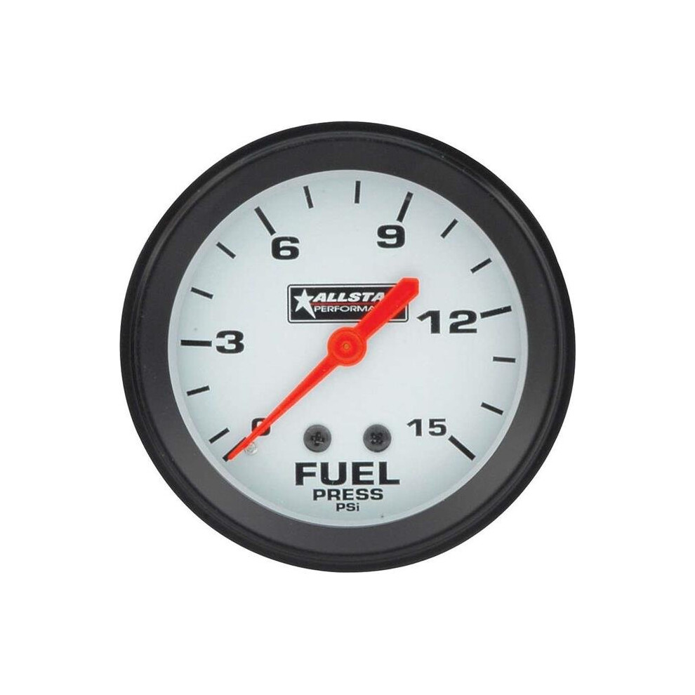 Allstar Performance All80098 2.63 In. 0-15 Psi Fuel Pressure Gauge 848238040456