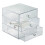 Interdesign 84697 3 Drawer Vanity Organizer - Clear 1