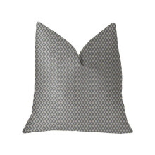 Plutus PBKR1935-2222-DP Highland Ridge Yellow, Blue & Ivory Luxury Throw Pillow, 22 x 22 in.