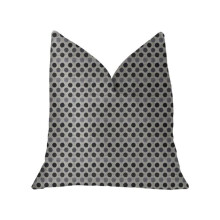 Plutus PBKR1937-2626-DP Paramount Gray & Black Luxury Throw Pillow, 26 x 26 in.