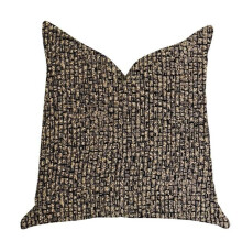 Plutus PBRA1386-2626-DP Chameleon Bronze & Gold Tone Luxury Throw Pillow, 26 x 26 in.
