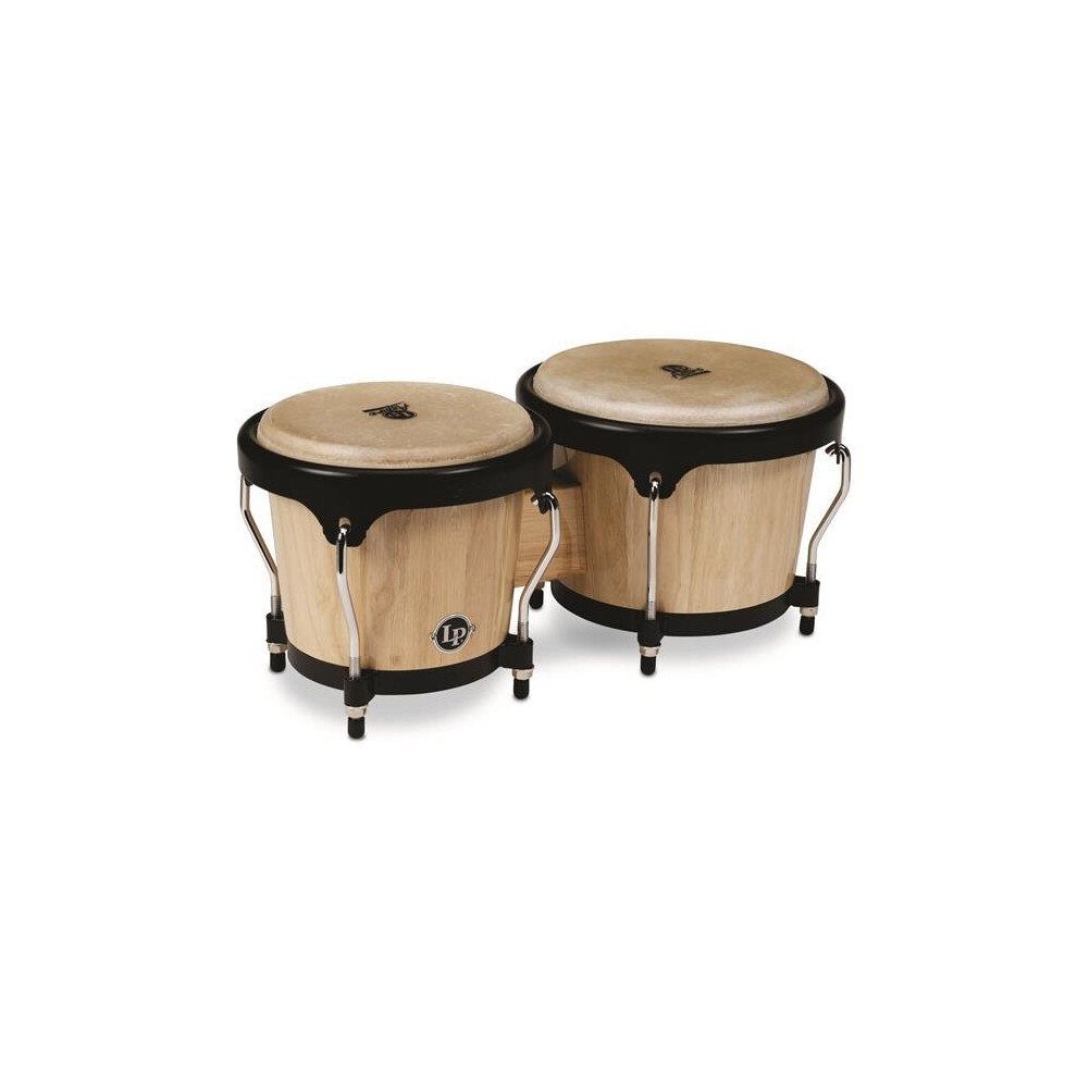 Latin Percussion LPA601-AW Aspire Wood Bongo, Natural