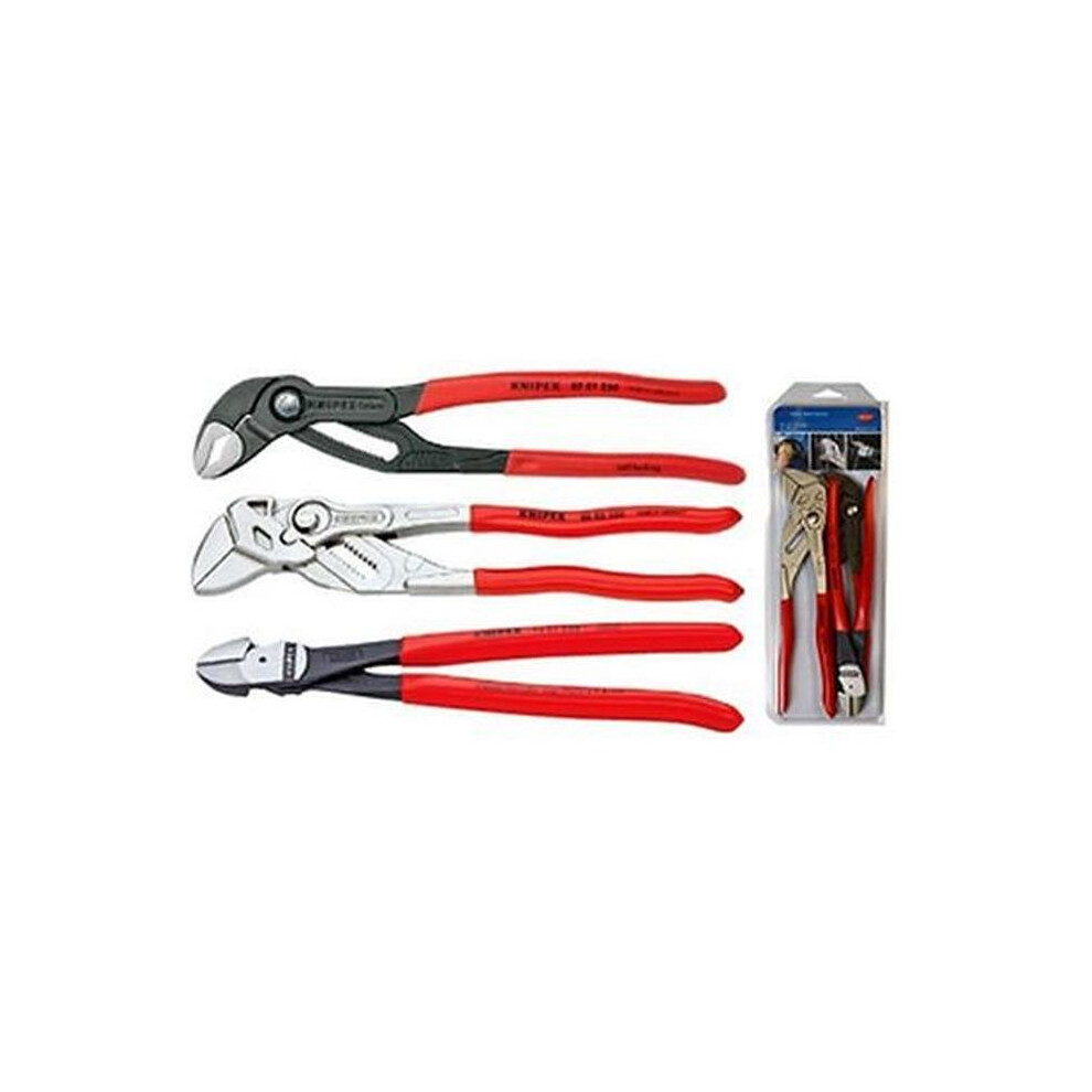 Knipex Tools KX9K0080117US 3 Piece Knipex  Set