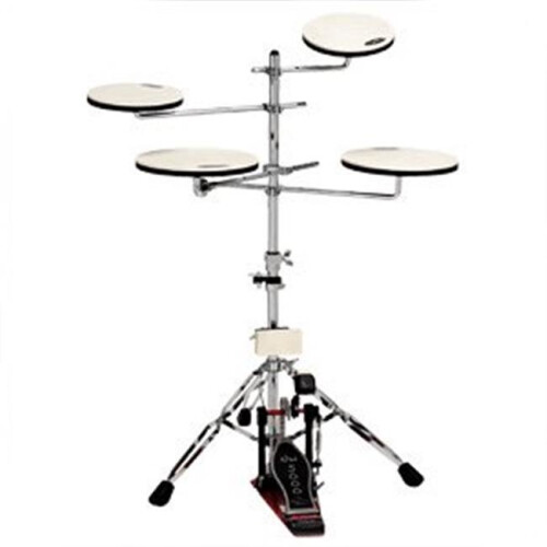 Drum Workshop DWCPPADTS5 Go Anywhere Pad Set with Stand