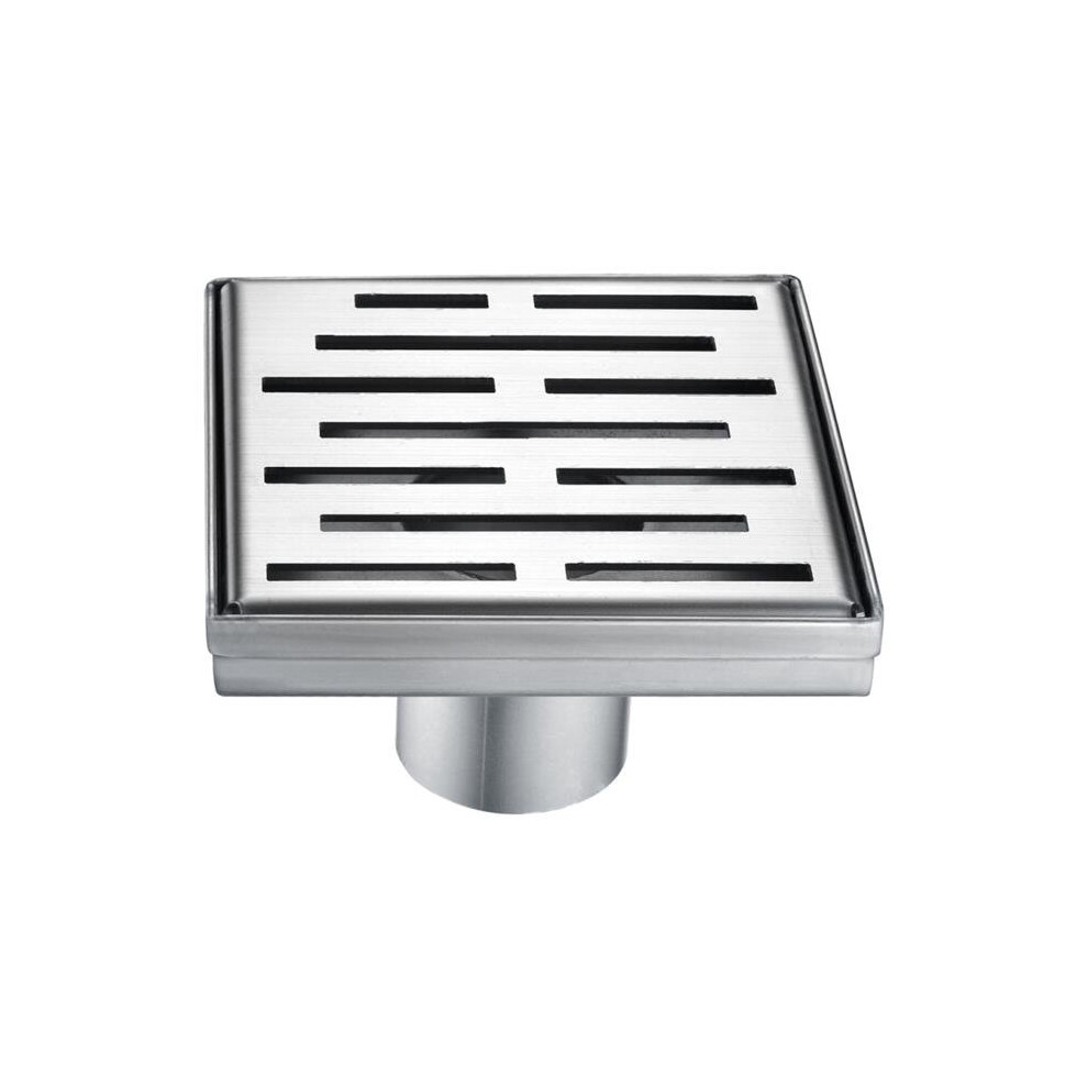 Dawn Lan050504 Amazon River Series Square Shower Drain - 5.25 X 5.25 In. 609224230271