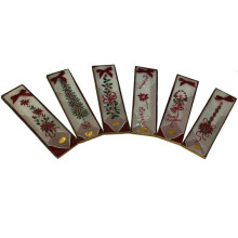 Tapestry Trading HH-101 11 x 11 in. Christmas Gift Box European Embroidered Hankies - Pack of 6