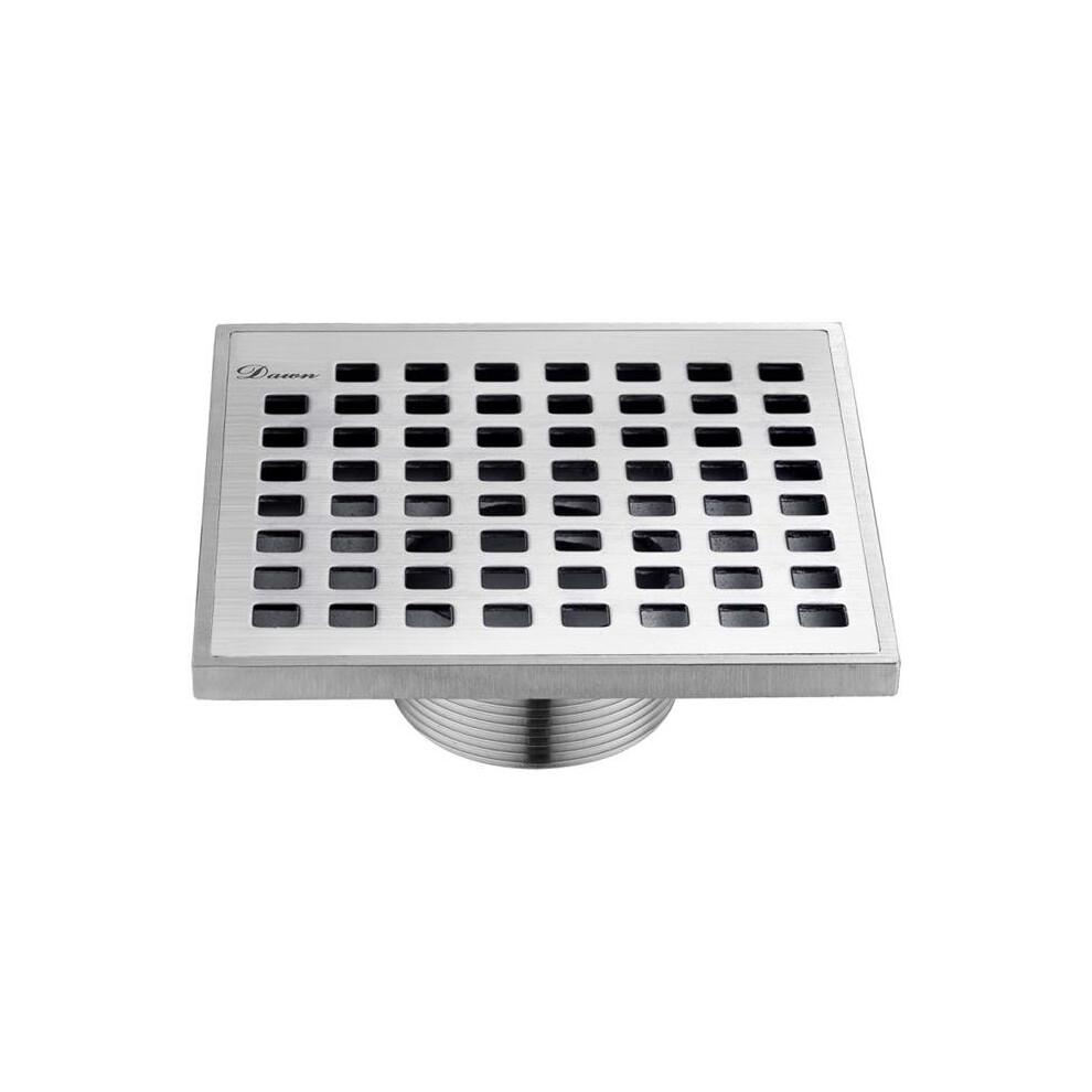 Dawn Sbe050504 Brisbane River Series Square Shower Drain - 5.09 X 5.09 In. 609224229428
