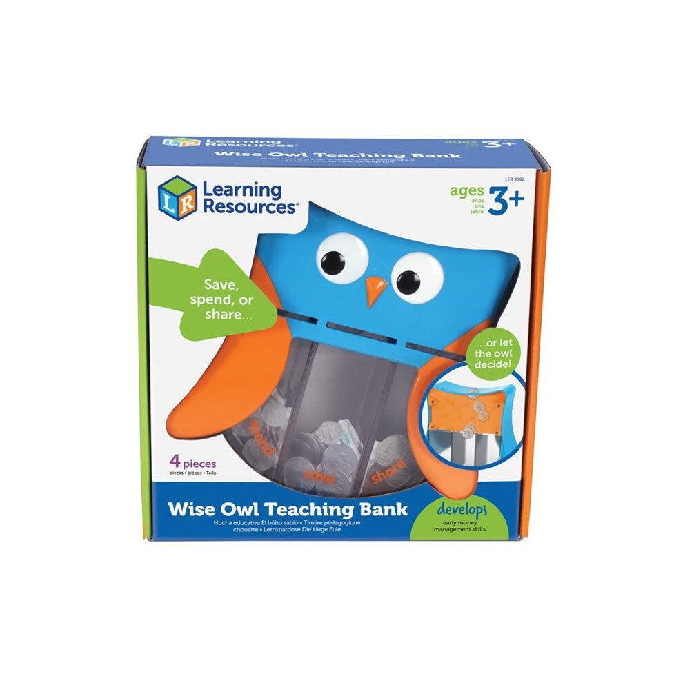 Learning Resources LER9582 Wise Owl Teaching Bank