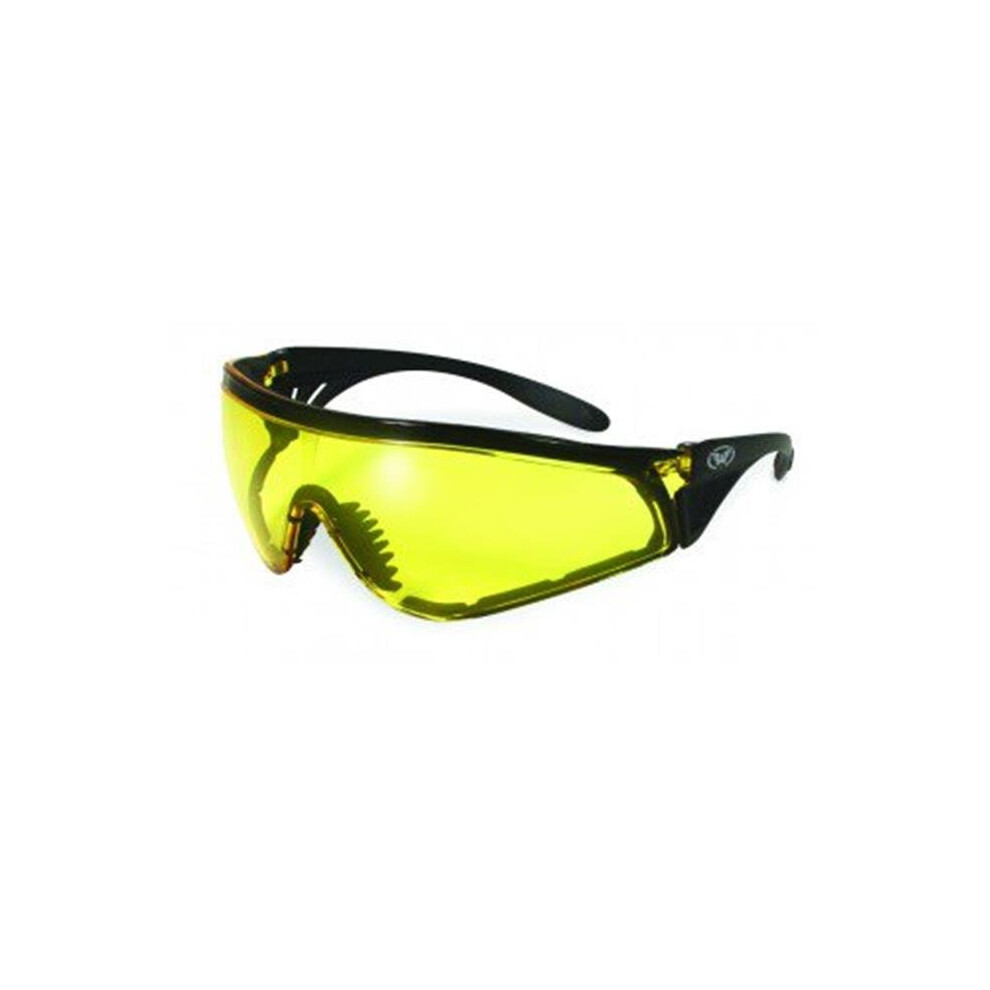 Safety Python Safety Glasses With Yellow Tint Lens 787217360362