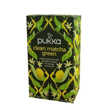 Pukka Herbs, Organic Clean Matcha Green, 20 Sachets, 0.05 oz (1.5 g) Each