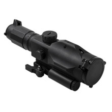 NcStar VSRTM3940GV3 Gen3 SRT 3-9x 40 mm Micro Dot Reticle Red & Blue Illuminated Green Laser Scope
