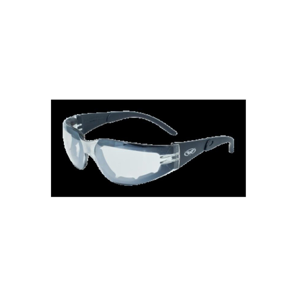 Safety Rider Plus Safety Glasses With Clear Mirror Lens 787217560014