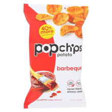 Popchips 2104578 5 oz BBQ Potato Chip - Case of 12