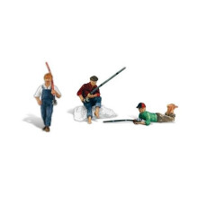 Woodland Scenics WOO2569 G Fishing Buddies Set