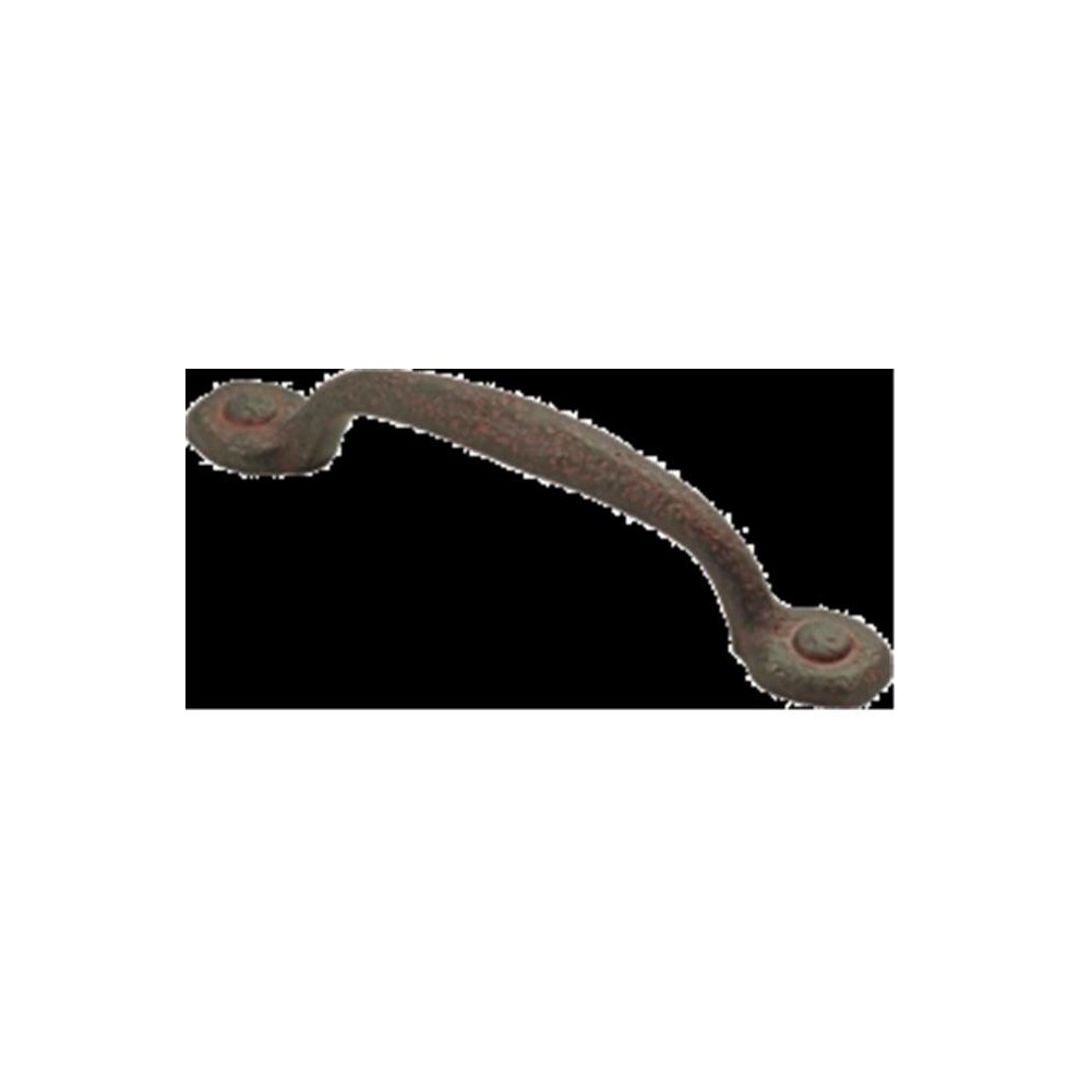 Belwith Bwp3000 Ri 96 Mm Refined Rustic Pull - Rustic Iron 078555807849