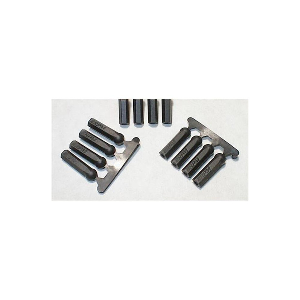 Rpm R-C Products Rpm73392 Long Shank Rod Ends, Black 672415733929