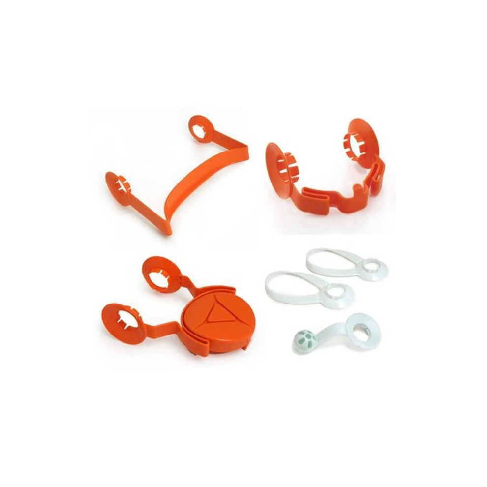 Wonder Workshop Orange/White Ac01 Dash & Dot Robots Accessories Pack