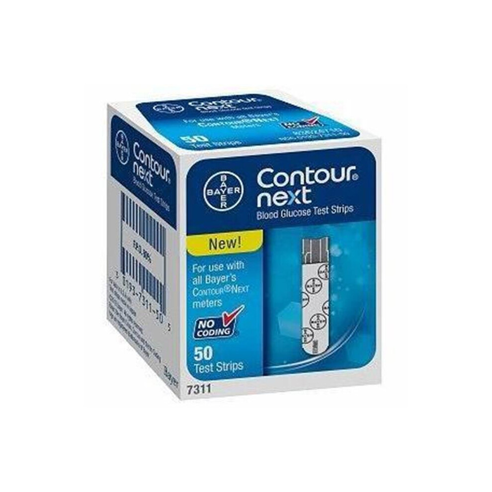 Ascensia Diabetes Care Us 567311 Contour Next Blood Glucose Test Strip - 50 Count