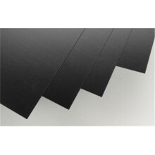 EverGreen EVG9517 0.08 in. x 6 in. x 12 in. Styrene Plastic Sheet Railroad Scratch Building Supply, Black - Pack of 1