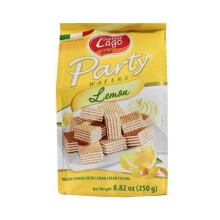 Gastone Lago 298853 Party Wafers Lemon Cookie, 8.82 oz - Pack of 10