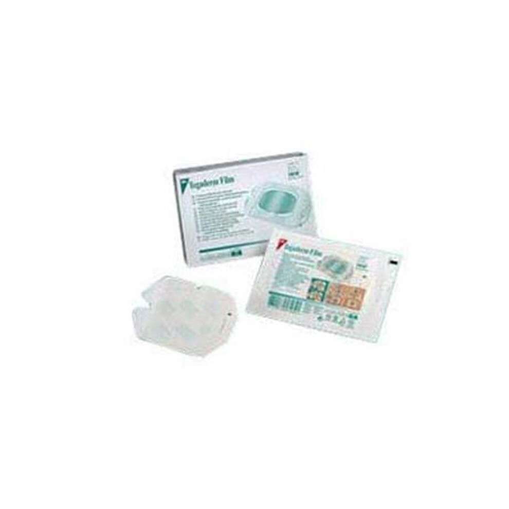 3M 881616 Tegaderm Transparent Adhesive Film Dressing with Border, 4 x 4.75 in.