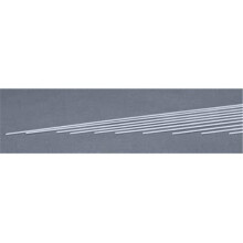 EverGreen EVG142 0.04 x 0.04 in. Styrene Strips Railroad Scratch Building Supply, White
