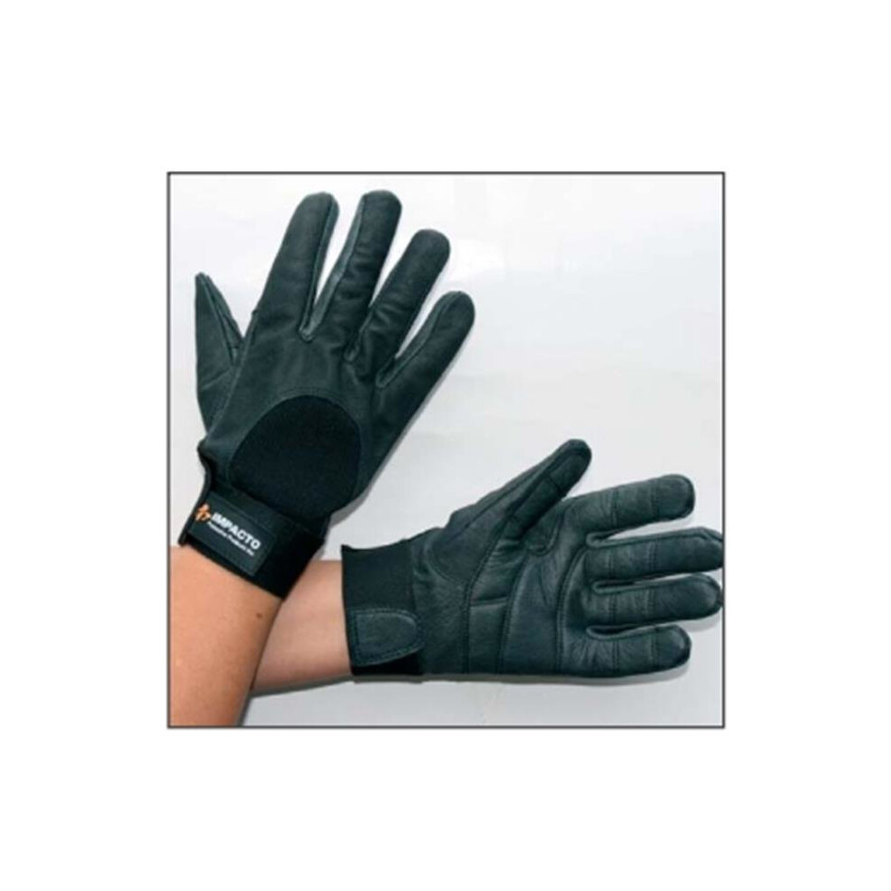 Impacto Protective Products Av40720 Anti Vibration Full Finger Glove With Foam - Small 628167299206