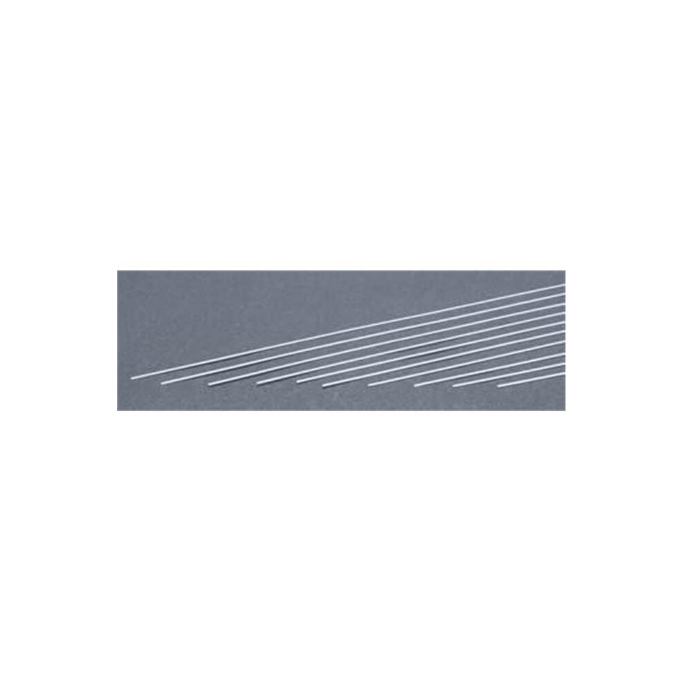 Evergreen Evg102 0.01 X 0.04 In. Styrene Strips Railroad Scratch Building Supply, White