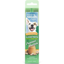 TropiClean 90000231 2 oz Erdnussbutter Frischer Atem Saubere Zähne Mundpflege Gel