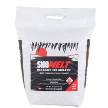 SnoMelt S020BG 20 lbs Calcium Chloride Pellet Bag
