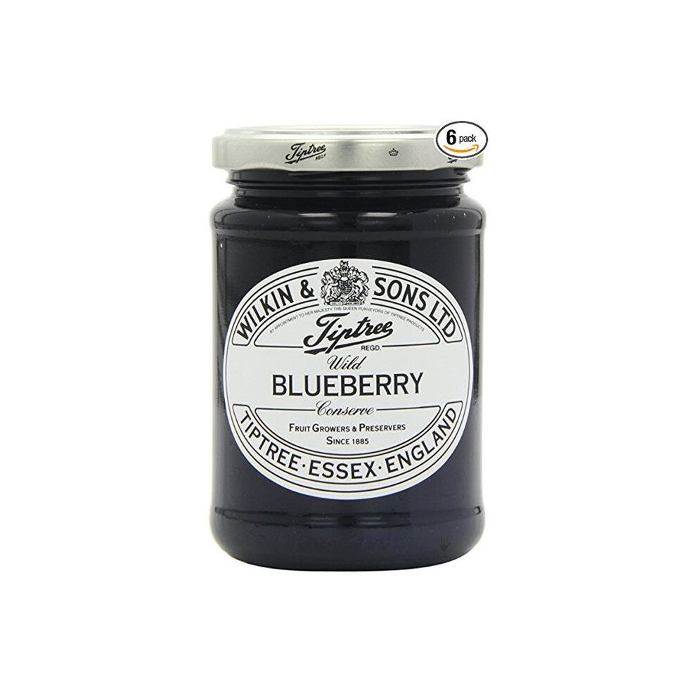 Tiptree 313524 12 oz Preserve Wild Blueberry - Pack of 6