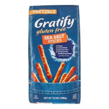 Gratify 275527 10. 5 oz Gluten Free Pretzel Stick, Pack of 6