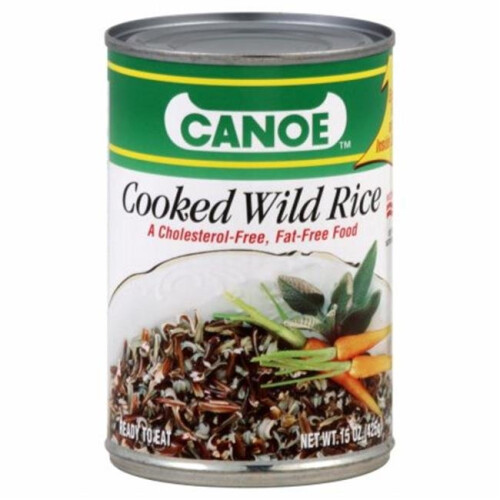 Canoe 21747 Rice Wild Precooked Tin - 15 oz.