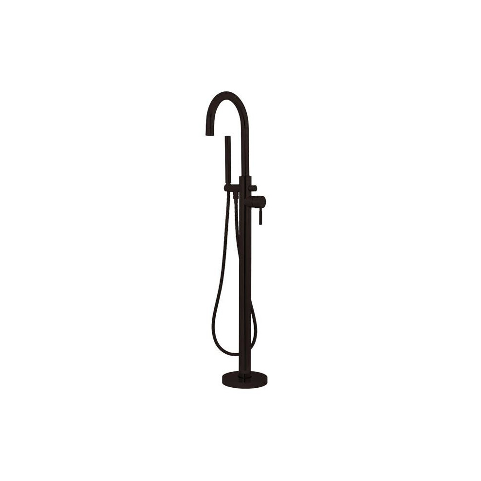Kingston Brass Ks8155dl Concord Floor Mount Tub Filler With Hand Shower, Oil Rubbed Bronze 663370317552