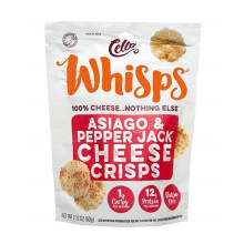 Whisps, Käse-Chips, Asiago & Pepper Jack, 2,12 Unzen (60 g)