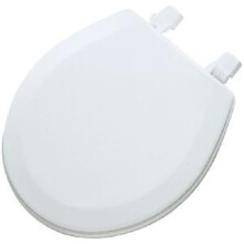 Bemis -Div of Mayfair 1440EC-000 Open Front Toilet Seat with Cover, White