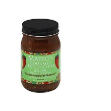 Mateos Gourmet 121223 16 oz Salsa Hatch Chile - Pack of 6