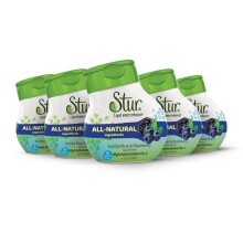 Stur 277801 1.62 oz Enhancer Blue & Blackberry Water, Pack of 6